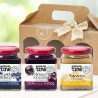 GOURMET-GESCHENKBOX | 3 Fruchtaufstriche | handgemachte Marmelade