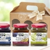 GOURMET-GESCHENKBOX | 3 Fruchtaufstriche | handgemachte Marmelade