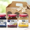 GOURMET-GESCHENKBOX | 3 Fruchtaufstriche | handgemachte Marmelade
