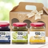 GOURMET-GESCHENKBOX | 3 Fruchtaufstriche | handgemachte Marmelade