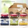 GOURMET-GESCHENKBOX | 3 Fruchtaufstriche | handgemachte Marmelade
