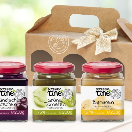 GOURMET-GESCHENKBOX | 3 Fruchtaufstriche | handgemachte Marmelade