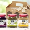 GOURMET-GESCHENKBOX | 3 Fruchtaufstriche | handgemachte Marmelade