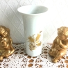 Vintage 70er Jahre Vase mit schönem Golddekor von Rosenthal