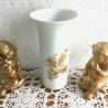 Vintage 70er Jahre Vase mit schönem Golddekor von Rosenthal