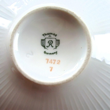 Vintage Vase Flache Kugelvase Thomas Rosenthal 50er Jahre
