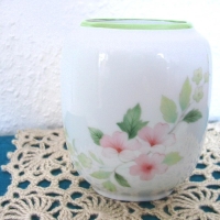 Vintage Vase Zarte Blümchen Gerold-Porzellan 60er Jahre