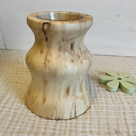 Holzvase aus verstockter Kastanie |Einzigartig natürlich, zeitlos