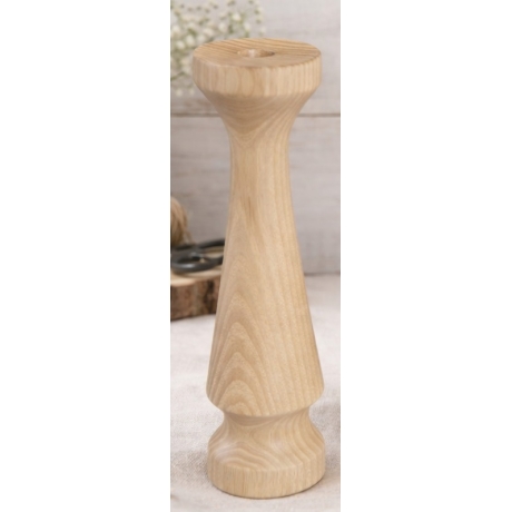 Holzvasen 1 aus Massivholz |Natürliche Deko |natürlich & zeitlos