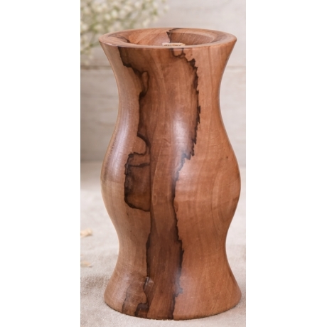 Holzvasen 1 aus Massivholz |Natürliche Deko |natürlich & zeitlos