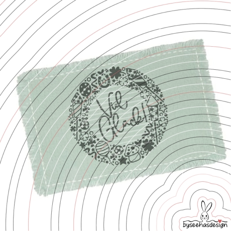 Viel Glück Plotterdatei SVG DXF 