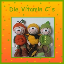 Häkelanleitung ♡ Die Vitamin C´s♡ 