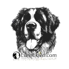 NEU Stickdatei Bernhardiner Magic Hund 