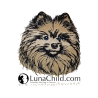 NEU Stickdatei Applikation Deutscher Spitz Sascha