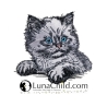 NEU Stickdatei Applikation KatzeCilly Kitten Kätzchen