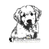 NEU Stickdatei Golden Retriever Welpe Muffin Hund 