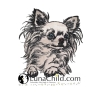 NEU Stickdatei Applikation Chihuahua Betty