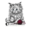 Neu Stickdatei Katze Kätzchen Shadow Kitten LunaChild