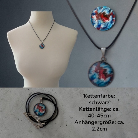 Schmuckset mit Motivstein