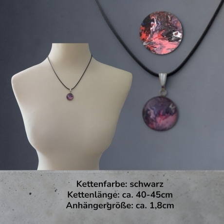 Schmuckset mit Motivstein