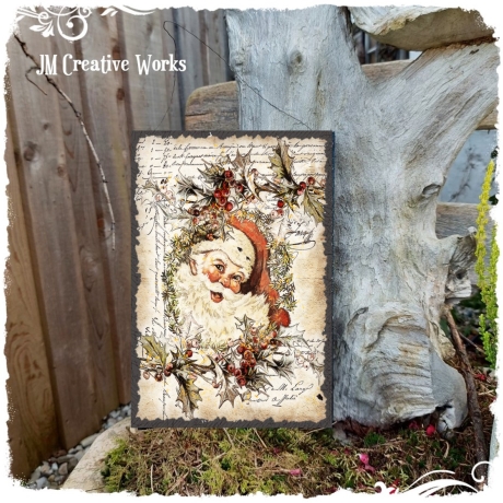 Holzschild-Shabby Weihnachten_W24