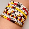 Deutschland Armband personalisierbar Germany Fan | WM EM Fußball