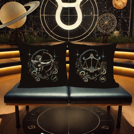 Neu Spar Set Stickdateien 12 x Sternzeichen Zodiak Sternbild