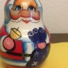 Wackelfigur Santa-Claus / Ded Maros m. Glöckchen,