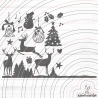 Wald Weihnachten Plotterdatei SVG DXF