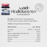 WALD-HEIDELBEER-Fruchtaufstrich Gourmet-Marmelade handgem. Vegan