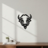 Wandbild „Büffelkopf“ aus PLA – stylische Wanddeko