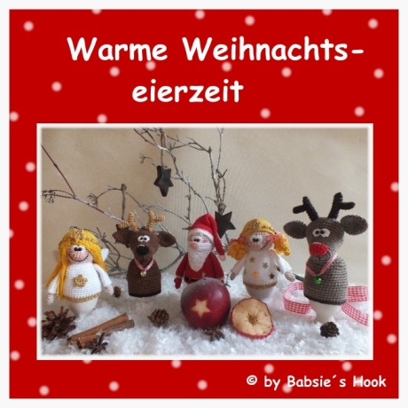 Häkelanleitung ♡ Warme Weihnachtseierzeit♡ 