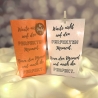 Lichtertüte, Lichterbeutel mit Spruch, Mitbringsel,Geschenk Idee