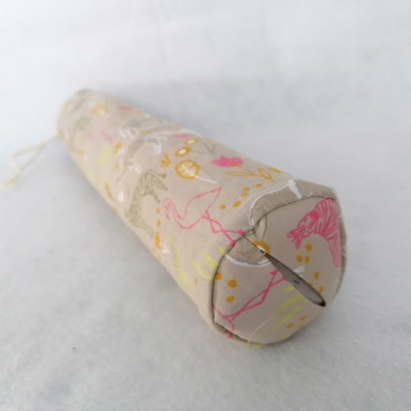 Wattepadspender Kosmetikpadspender mit Kordel 100% Baumwolle