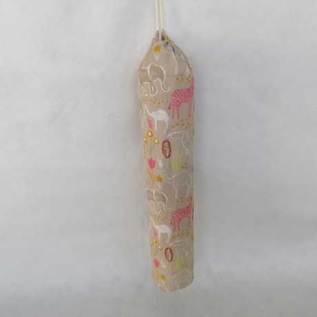 Wattepadspender Kosmetikpadspender mit Kordel 100% Baumwolle