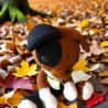 Amigurumi Häkel-Welpe „WollLicht“