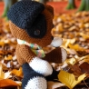 Amigurumi Häkel-Welpe „WollLicht“