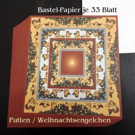 Origami-Papier Faltpapier 15x15 Engel Faltsterne Bastelpapier 