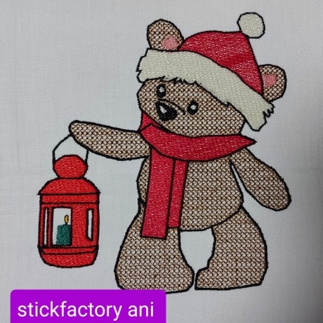 WeihnachtsTeddy Benny 13x18 