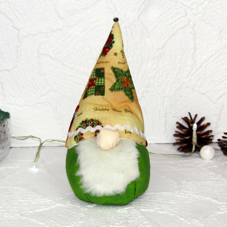 Deko Weihnachtswichtel aus Stoff ~ Weihnachtsdekoration