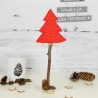 Deko Tannenbaum aus Stoff ~ Weihnachtsdekoration | Weihnachten