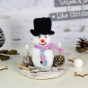 gehäkelter Deko Schneemann ~ Weihnachtsdekoration | Winterdeko