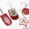 Weihnachtsgeschenk-Anhänger Plotterdatei SVG DXF