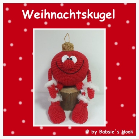 Häkelanleitung ♡ Weihnachtskugel♡ 