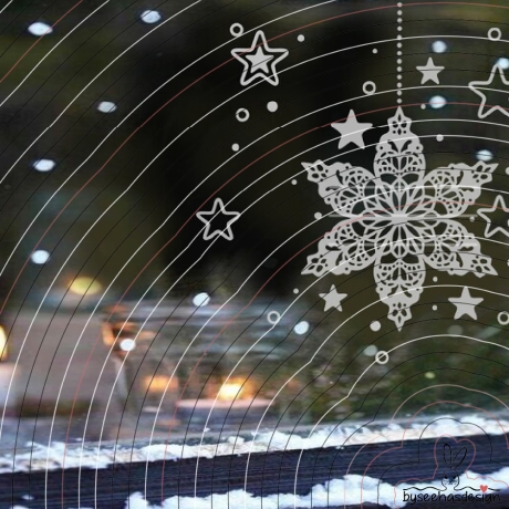Weihnachtssterne Plotterdatei SVG DXF 