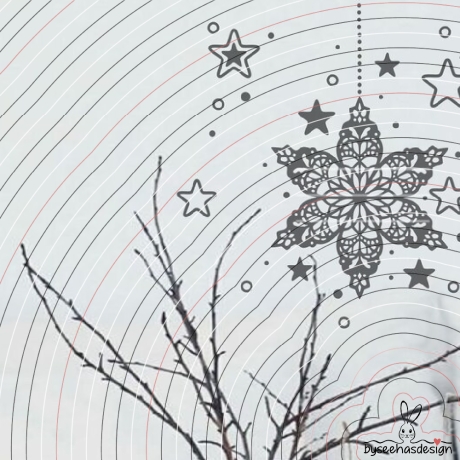 Weihnachtssterne Plotterdatei SVG DXF 