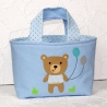 Kindertasche Bär mit Ballons | Wendetasche | Personalisiert