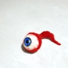 Auge aus Filz, Halloween, Augapfel, Filzauge, Auge mit Sehnerv