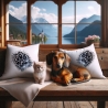 NEU Applikation Stickdatei Pfötchen Pfote Hund - Katzen