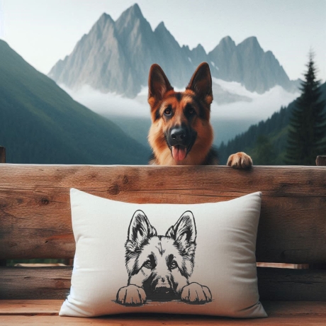 NEU Stickdatei deutscher Schäferhund Helli Hund